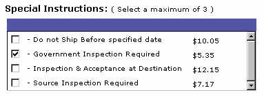 Image of detail-level special instructions
